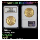 ***Major Highlight*** 1904-s Gold Liberty Double E