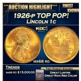 ***Major Highlight*** 1926-p Lincoln Cent TOP POP!