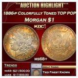 ***Major Highlight*** 1886-p Morgan Dollar Colorfu