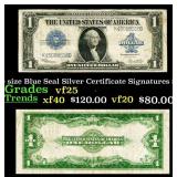 1923 $1 large size Blue Seal Silver Certificate Gr