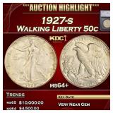***Major Highlight*** 1927-s Walking Liberty Half