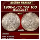 ***Major Highlight*** 1900-o/cc Top 100 Morgan Dol