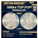 ***Major Highlight*** 1889-s Morgan Dollar TOP POP