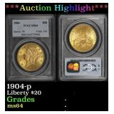 ***Major Highlight*** 1904-p Gold Liberty Double E