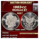 ***Major Highlight*** 1883-cc Morgan Dollar $1 ms6