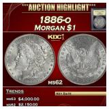 ***Major Highlight*** 1886-o Morgan Dollar $1 Sele