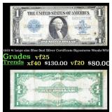 1923 $1 large size Blue Seal Silver Certificate Gr