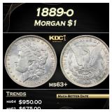 1889-o Morgan Dollar $1 Grades Select+ Unc