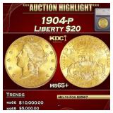 ***Major Highlight*** 1904-p Gold Liberty Double E