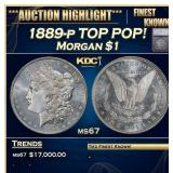 ***Major Highlight*** 1889-p Morgan Dollar TOP POP