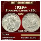 ***Major Highlight*** 1929-p Standing Liberty Quar