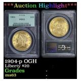 ***Major Highlight*** 1904-p Gold Liberty Double E