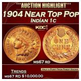 ***Major Highlight*** 1904 Indian Cent Near Top Po