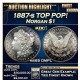 ***Major Highlight*** 1887-s Morgan Dollar TOP POP
