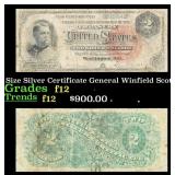 1886 $2 Large Size Silver Certificate General Winf