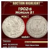 ***Major Highlight*** 1902-s Morgan Dollar $1 ms64