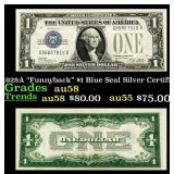 1928A "Funnyback" $1 Blue Seal Silver Certificate