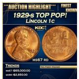 ***Major Highlight*** 1929-s Lincoln Cent TOP POP!