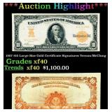 ***Major Highlight*** 1907 $10 Large Size Gold Cer