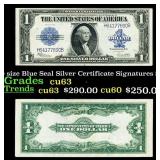 1923 $1 large size Blue Seal Silver Certificate Gr