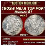 ***Major Highlight*** 1902-s Morgan Dollar Near To