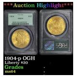 ***Major Highlight*** 1904-p Gold Liberty Double E