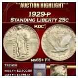 ***Major Highlight*** 1929-p Standing Liberty Quar