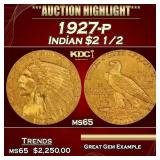 ***Major Highlight*** 1927-p Gold Indian Quarter E