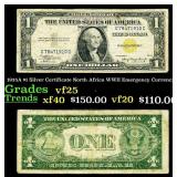 1935A $1 Silver Certificate North Africa WWII Emer