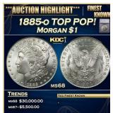 ***Major Highlight*** 1885-o Morgan Dollar TOP POP