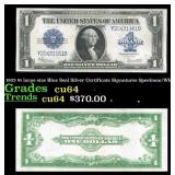1923 $1 large size Blue Seal Silver Certificate Gr