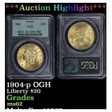 ***Major Highlight*** 1904-p Gold Liberty Double E