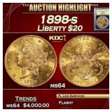 ***Major Highlight*** 1898-s Gold Liberty Double E