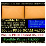 Original sealed 1962 United States Mint Proof Set