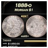 1888-o Morgan Dollar $1 Grades GEM+ Unc