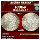 ***Major Highlight*** 1888-s Morgan Dollar $1 Sele
