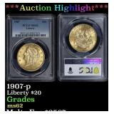 ***Major Highlight*** 1907-p Gold Liberty Double E