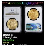 ***Major Highlight*** 1900-p Gold Liberty Double E