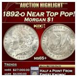 ***Major Highlight*** 1892-o Morgan Dollar Near To