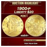 ***Major Highlight*** 1900-p Gold Liberty Double E