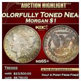 ***Major Highlight*** 1892-cc Morgan Dollar Colorf