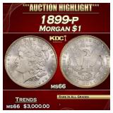***Major Highlight*** 1899-p Morgan Dollar $1 GEM+