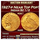 ***Major Highlight*** 1927-p Gold Indian Quarter E