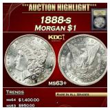 ***Major Highlight*** 1888-s Morgan Dollar $1 Sele