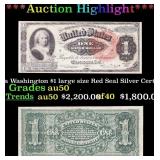 ***Major Highlight*** 1886 Martha Washington $1 la