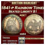 ***Major Highlight*** 1841-p Seated Liberty Dollar