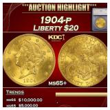 ***Major Highlight*** 1904-p Gold Liberty Double E