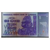 2008 100 Trillion Reserve Bank Of Zimbabwe Hyperin