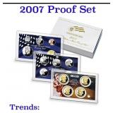 2007 United States Mint Proof Set - 10 Piece set