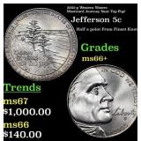 2005-p Western Waters Jefferson Nickel Westward Jo